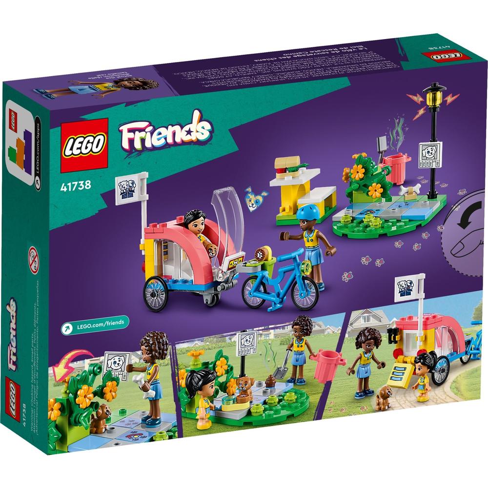 LEGO 乐高 Friends好朋友系列 41738 狗狗救援自行车 55.55元