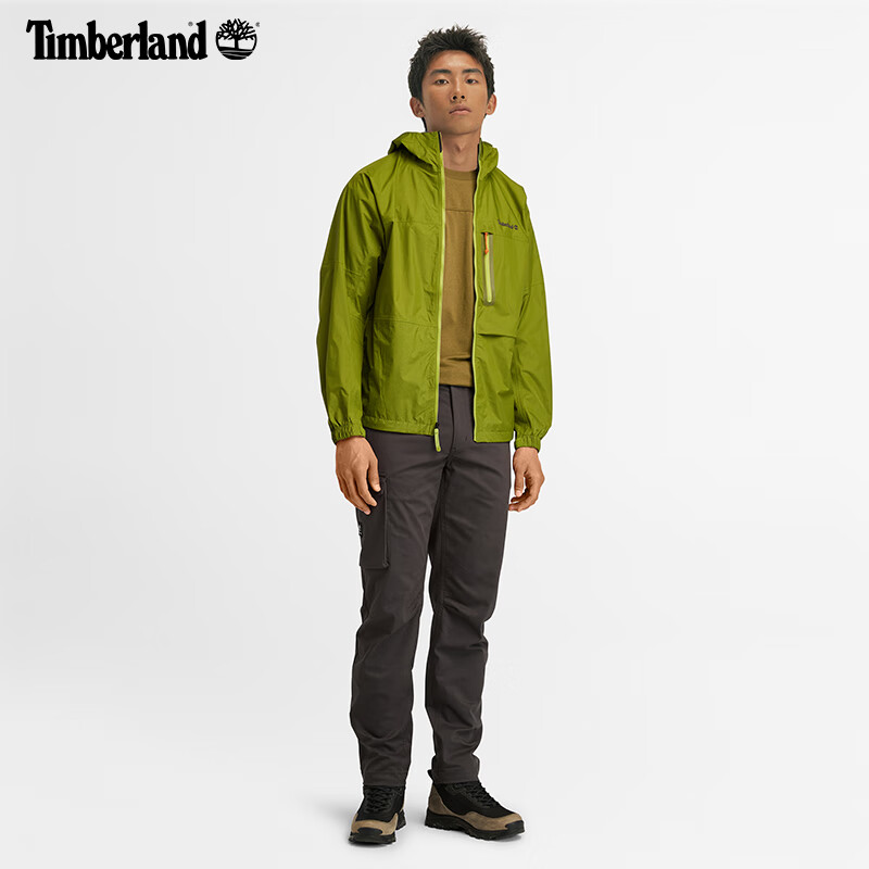 Timberland 男装冲锋衣秋冬户外防水防风可收纳 569.2元（需用券）