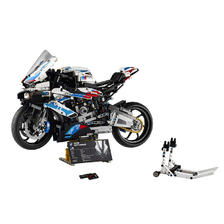 LEGO 乐高 积木拼装机械组系列42130 宝马摩托车不可遥控玩具高难度生日礼物 