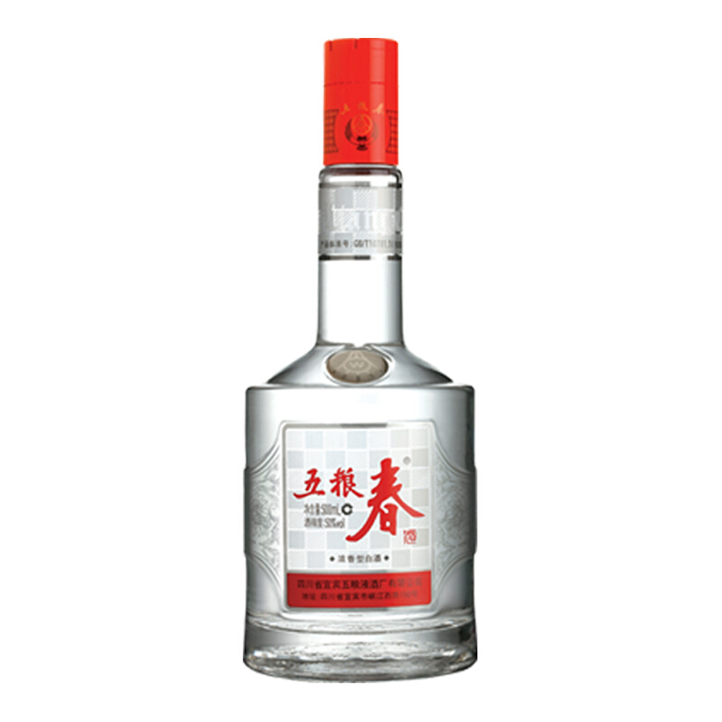 五粮春 第一代 50%vol 浓香型白酒 500ml 单瓶装 136元（需用券）