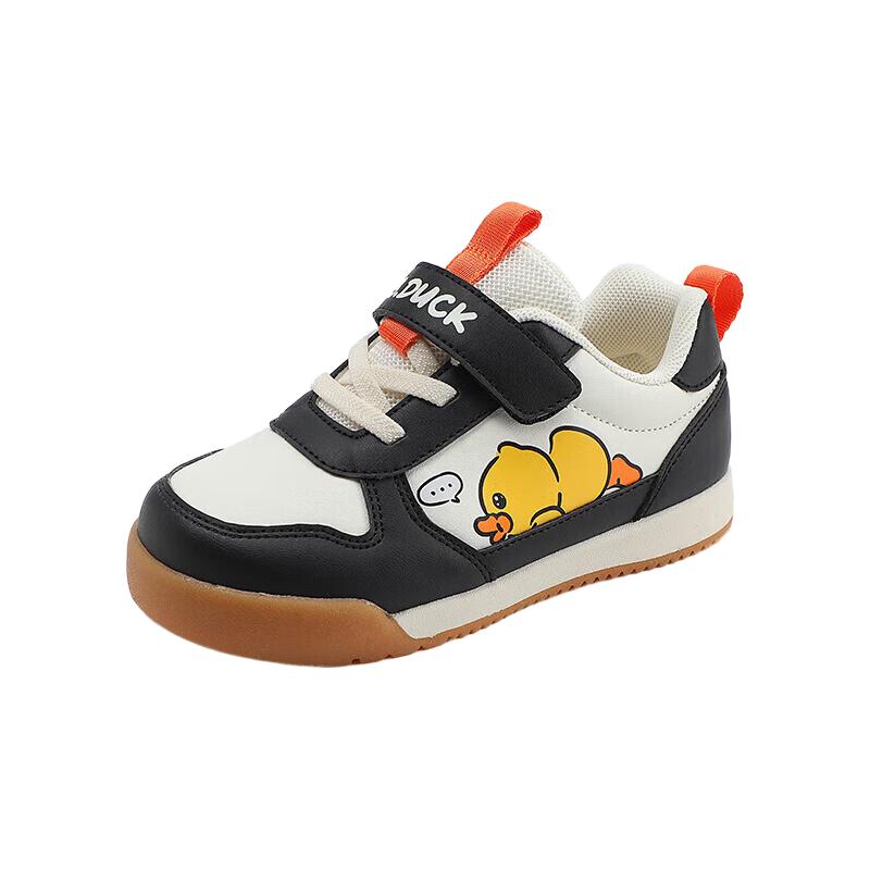 B.Duck 童鞋儿童运动鞋春季男童舒适防滑软底女 黑米 56元