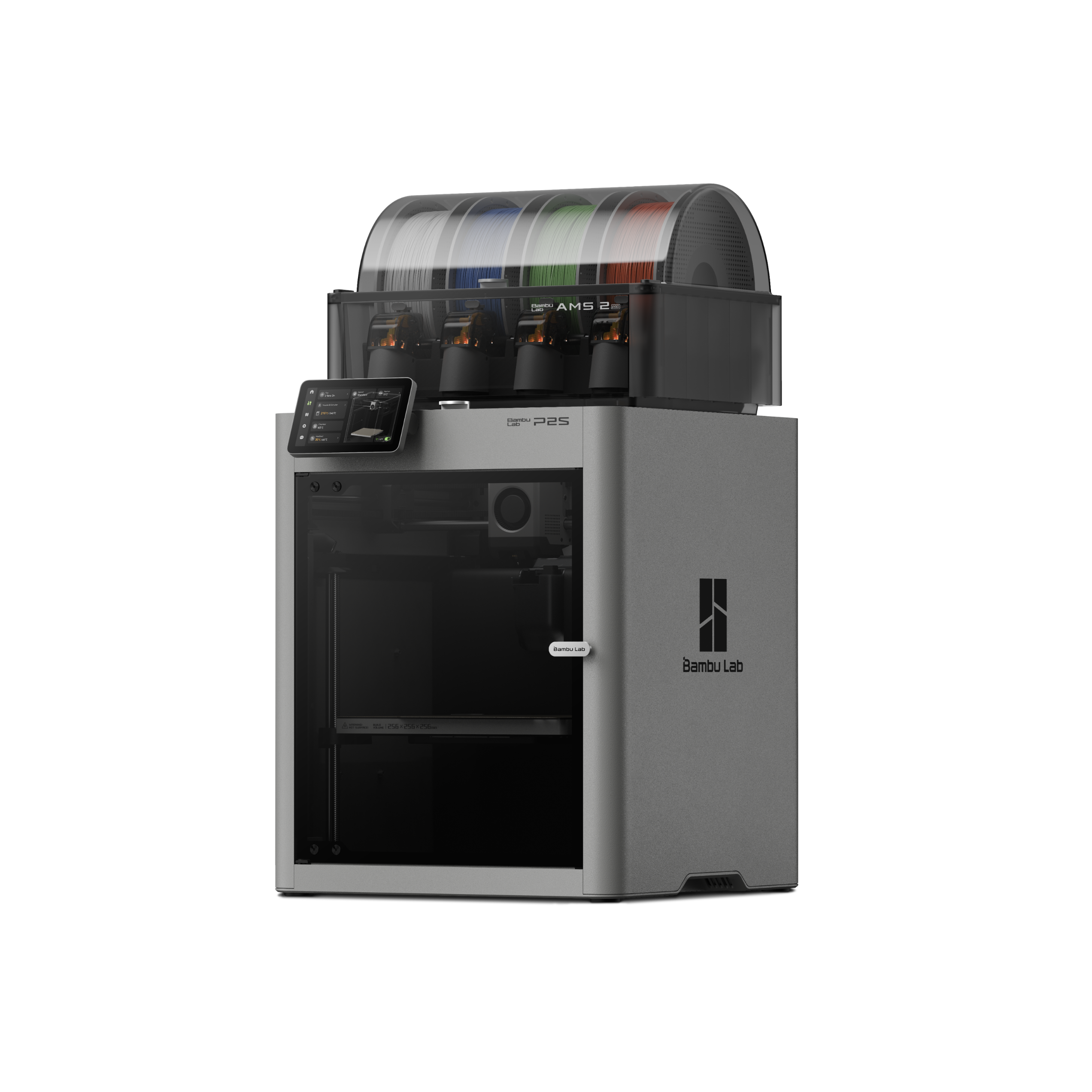 拓竹 P2SC 3D打印机 大尺寸FDM 家用桌面 高精度高速 AI监测 外吸气冷却 烘干 