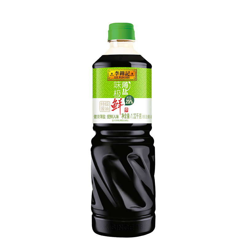 88VIP：李锦记 薄盐味极鲜 特级酱油 1.22kg 14.16元