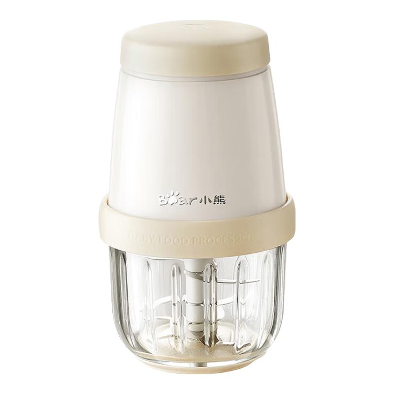 小熊 婴儿辅食机宝宝打泥多功能电搅拌料理机肉泥辅食机QSJ-T02W8 316母婴级