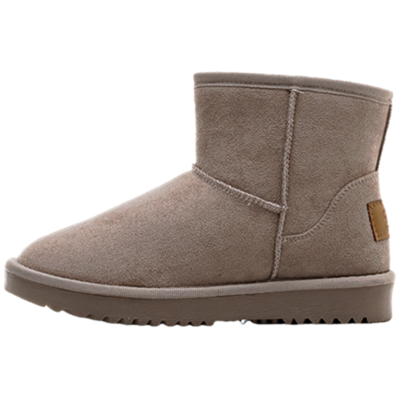 超V：paul frank 大嘴猴 时尚女鞋 2025新款 冬季加绒加厚雪地靴 中筒厚底防滑 3