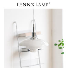 立意 Lynn's立意 北欧ph3吊灯 奶白玻璃餐厅吧台岛台现代丹麦单头灯饰 416元