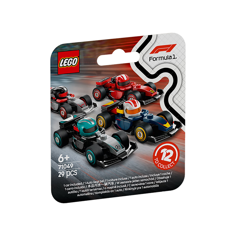 需首购:乐高(LEGO) 积木拼装71049 F1赛车集结 29.65元