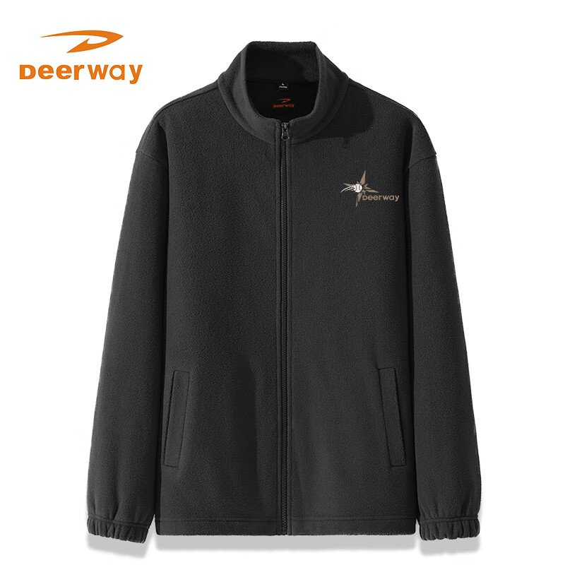 Deerway 德尔惠 摇粒绒夹克外套+加绒卫裤 40.4元（需用券）