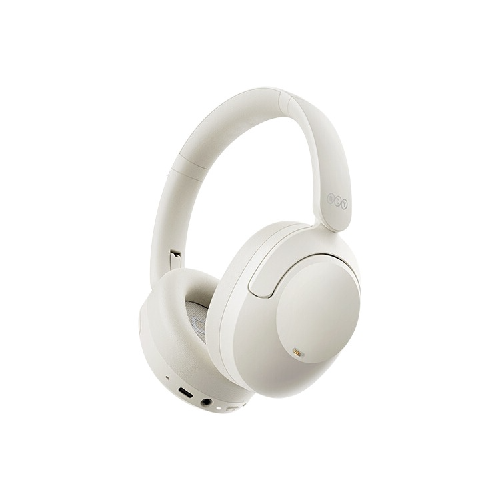 PLUS会员：QCY 意象 H4 耳罩式头戴式动圈无线蓝牙耳机 云锦白 Type-C 212.86元包