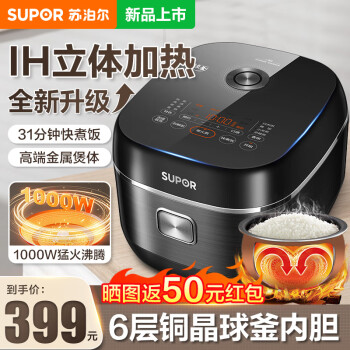 SUPOR 苏泊尔 SF30HC0952 电饭煲 3L ￥266.96