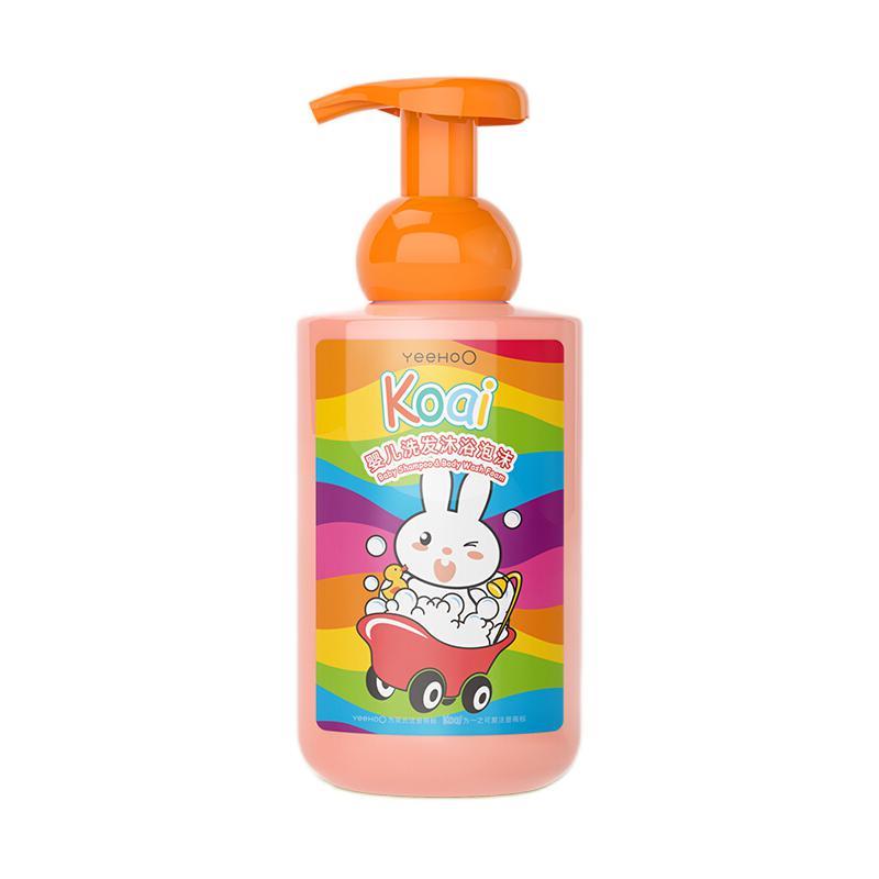 88VIP：YeeHoO 英氏 Koai婴儿洗发沐浴泡沫 450ml 20.06元（需买2件，需用券）