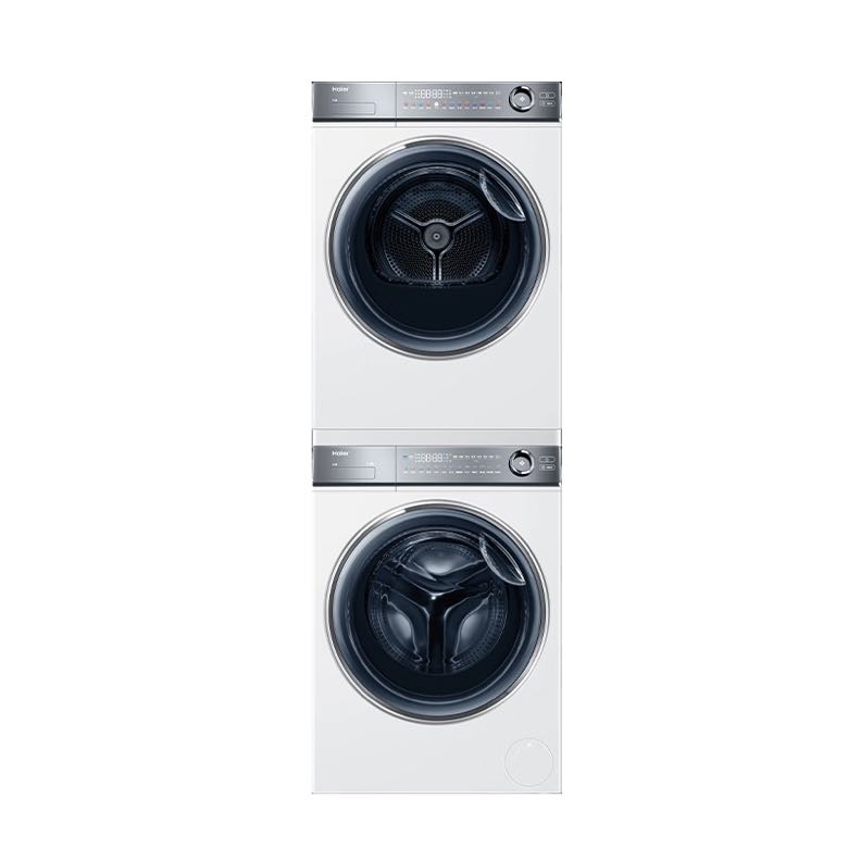 Haier 海尔 云溪 HGY100-F376WU1+XQG100-BD14376LWU1 热泵式洗烘套装 10KG 白色 6699元（