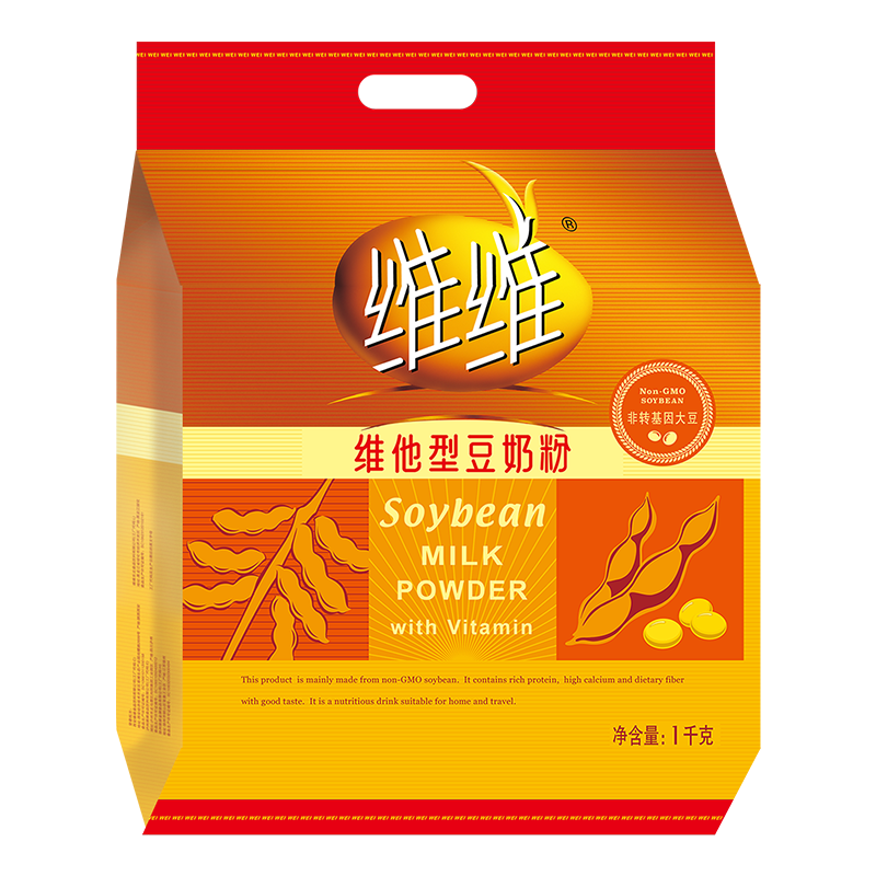 PLUS会员：维维 维他豆奶粉 1000g/袋 *2 42.92元（合21.46元/件需领卷）