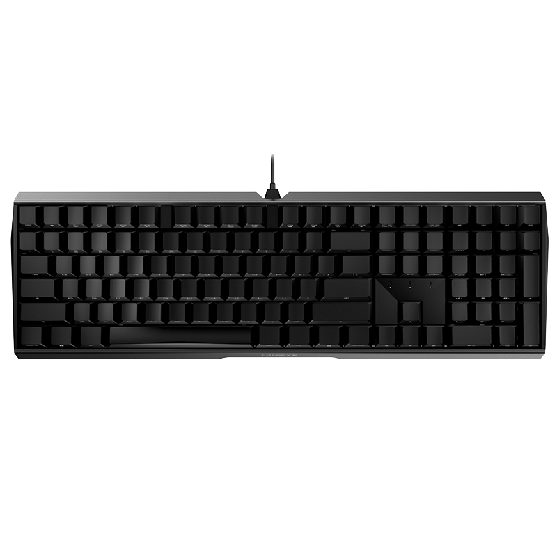 618预售：CHERRY樱桃 MX3.0S 电竞键盘 侧刻键帽 合金外壳 樱桃无钢结构 黑色红