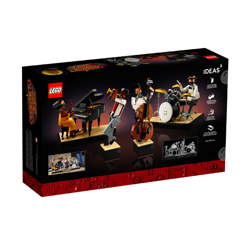 LEGO 乐高 21334爵士乐四重奏 IDEAS系列 拼装积木玩具 683.05元