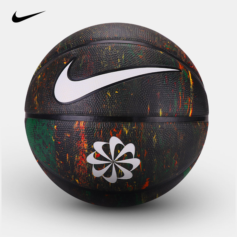 NIKE 耐克 篮球橡胶花球环保7号球N1007037973正品室外七号 136.8元