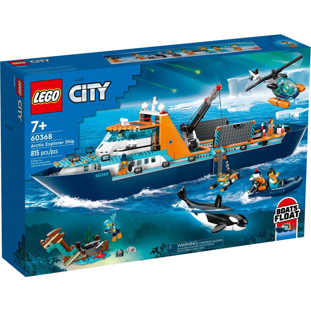 LEGO 乐高 City城市系列 60368 极地巨轮 879元