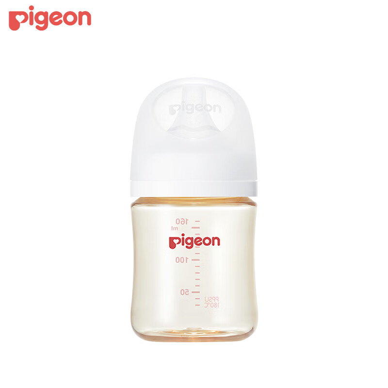 贝亲 奶瓶婴儿宽口径PPSU材质奶瓶 PPSU奶瓶 160ml 0-1月 SS号奶嘴 49.3元
