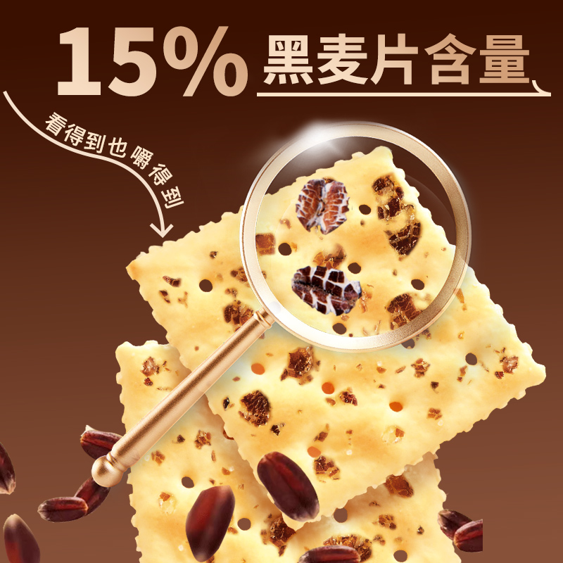 88VIP：peppito 无蔗糖黑麦苏打饼干480g 2.58元（需用券）