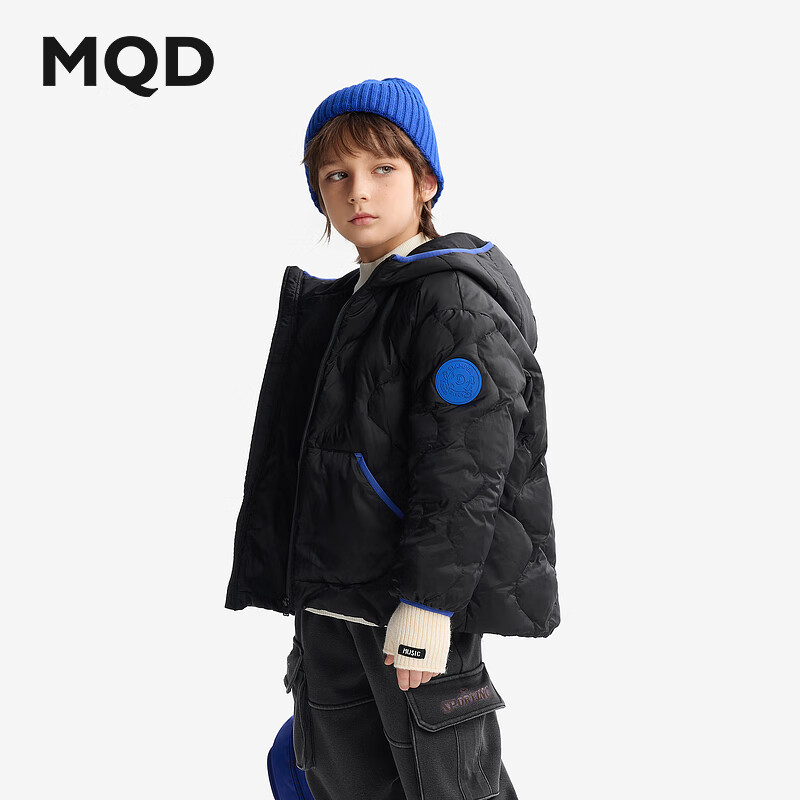 MQD 马骑顿 儿童羽绒服 黑色 185.91元（需用券）