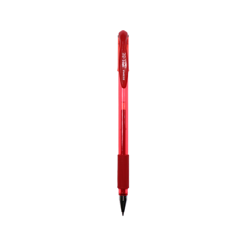 斑马牌（ZEBRA）中性笔 0.5mm子弹头签字笔 红色 单支装 1.6元
