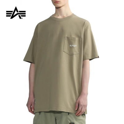 ALPHA INDUSTRIES 阿尔法工业 男士短袖T恤 A5XTEM2052LXK 49.89元