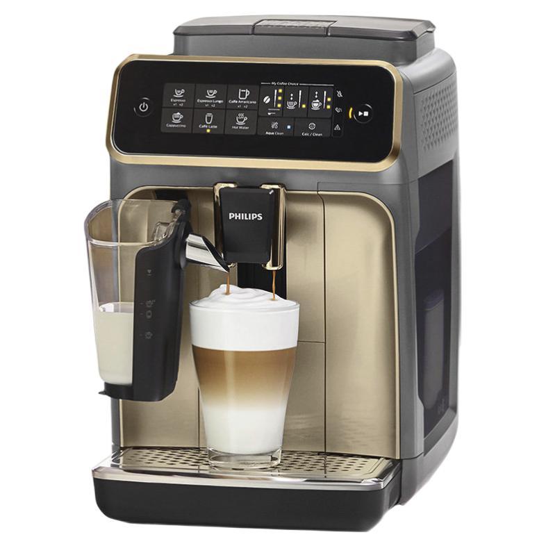 值选、PLUS会员：PHILIPS 飞利浦 EP3146/72 全自动咖啡机 金色 2747元包邮（双重
