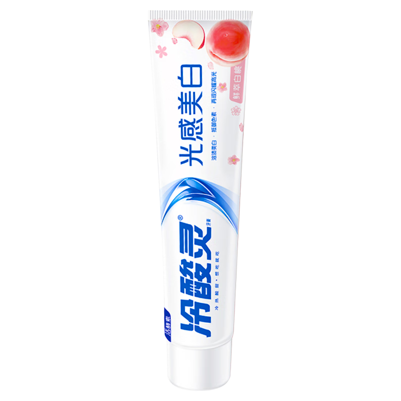 冷酸灵 抗敏感牙膏 白桃味 60g 0.73元