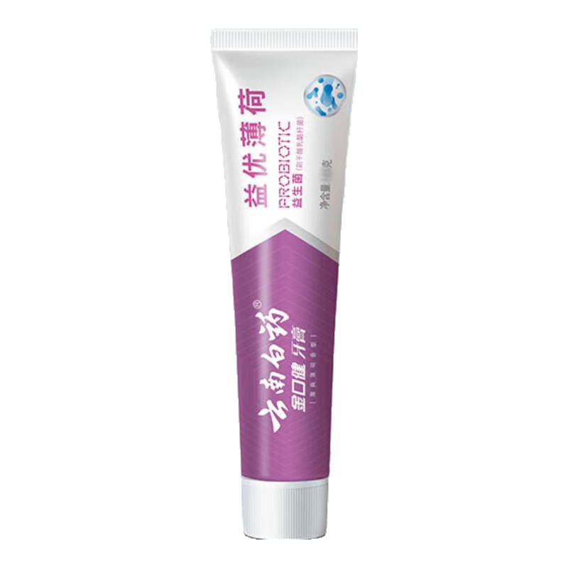 云南白药 益优薄荷牙膏*105g 任选 × 4件 7.25元/件（共29元）