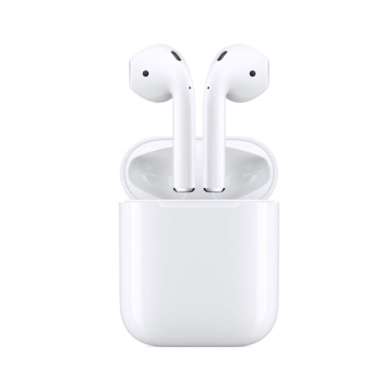 plus会员：Apple苹果 AirPods2代/二代无线蓝牙耳机 有线充电盒版 海外版 671.55元