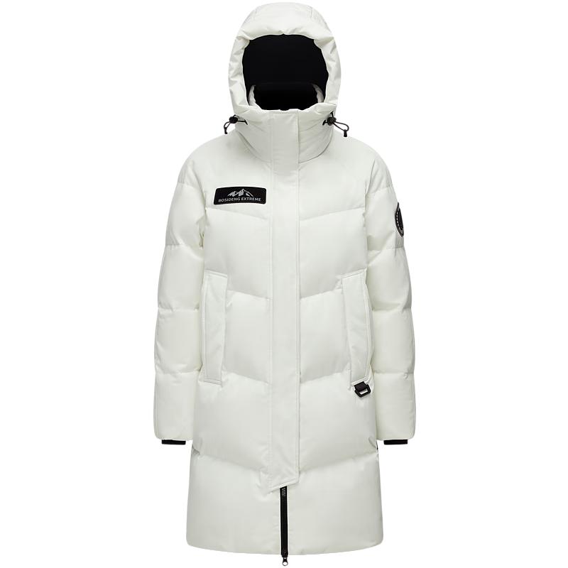 波司登 极寒羽绒服鹅绒男女款中长款连帽户外外套 1055.08元