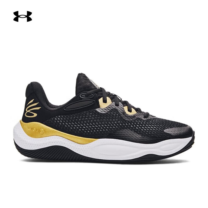 安德玛 UNDERARMOUR）库里Curry Splash 24 AP男女运动篮球鞋3027262 黑色001 45.5 389元