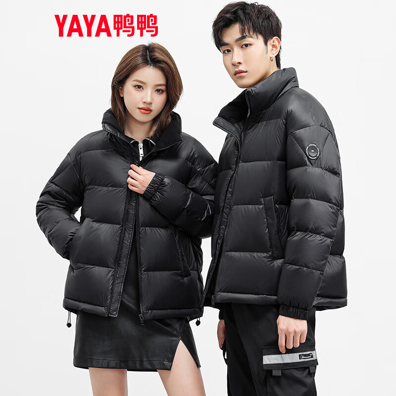 再降价：YAYA 鸭鸭羽绒服 YE3B000516A 短款羽绒服 多色可选 119元包邮（双重优