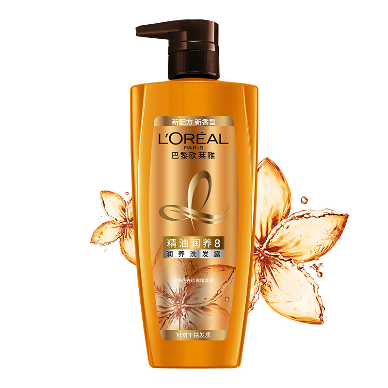 88VIP：L'OREAL PARIS 精油润养8洗发露 29.9元