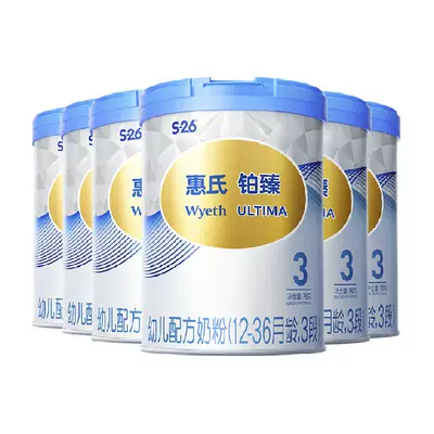 88VIP:惠氏 铂臻3段婴儿奶粉 780g×6罐 900.2元包邮+8964淘金币(960.2元+返60元猫超卡)