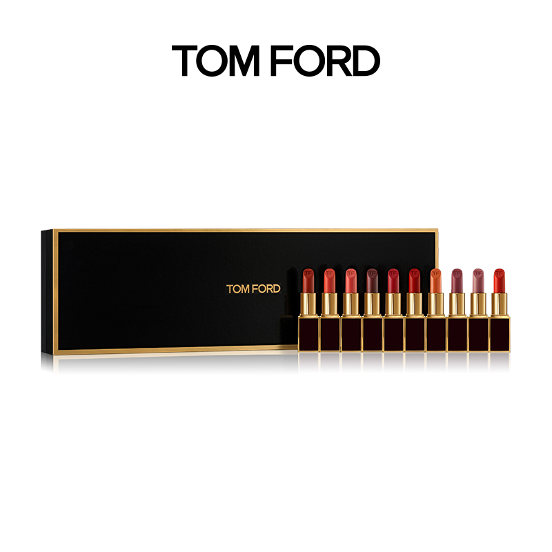 TOM FORD 汤姆·福特 汤姆福特黑管双色套装TF口红限定礼盒（需付定金100元） 7