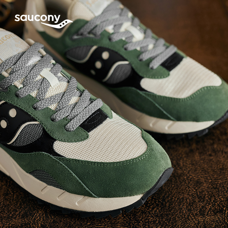 88VIP：saucony 索康尼 Shadow 6000 Re 中性休闲运动鞋 S79050-4 绿米黑 40 531.05元