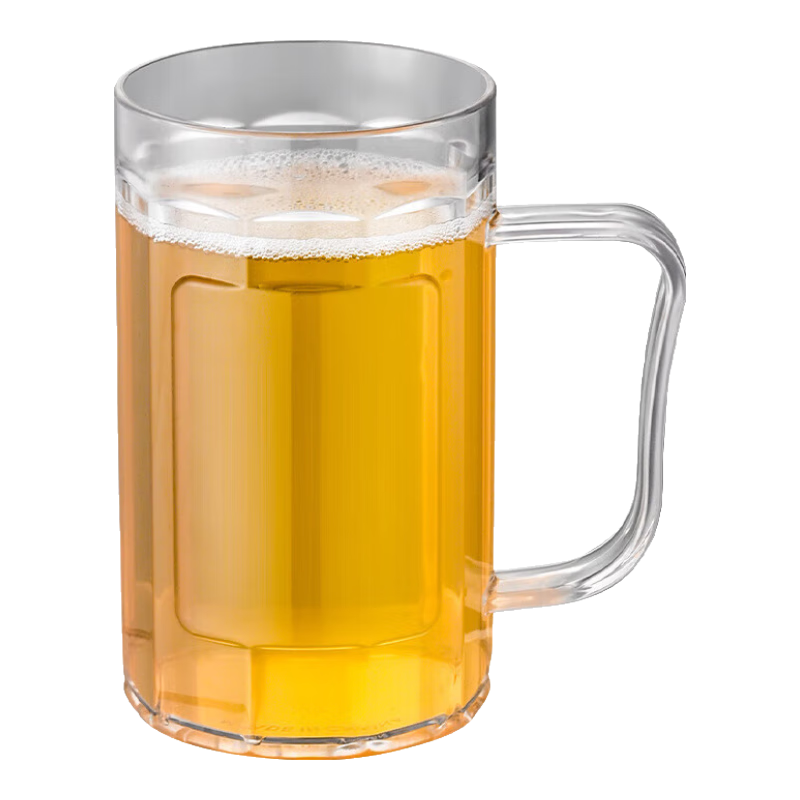 大容量PET啤酒杯 500ml*1个 3.99元(需领券)