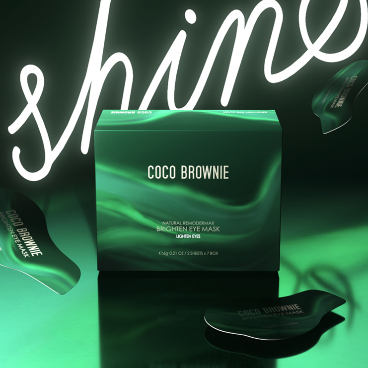 Coco Brownie 虾青素眼膜 14片 168元