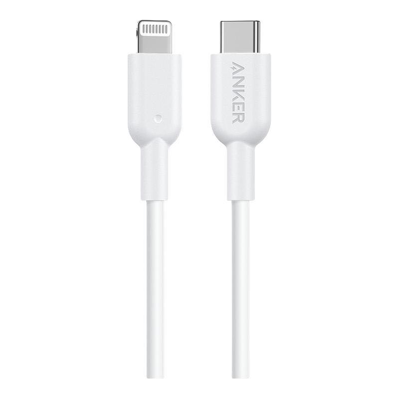 Anker 尼龙MFi数据线 USB-C to Lightning 100cm 54.9元