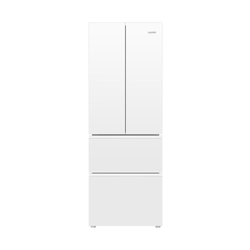 Leader 冰雪白系列 BCD-342WLLFDEDW9U1 风冷法式门冰箱 342L 1898.04元