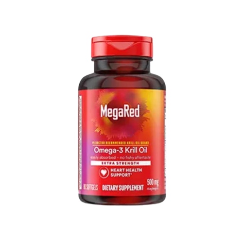 好值套组：MegaRed 脉拓 经典款磷虾油 500mg*80粒 129元（需买2件，共258元，双