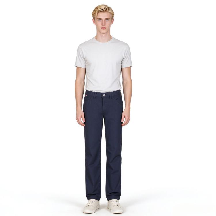 carhartt 【棉质高腰垂感】男士直筒休闲裤
