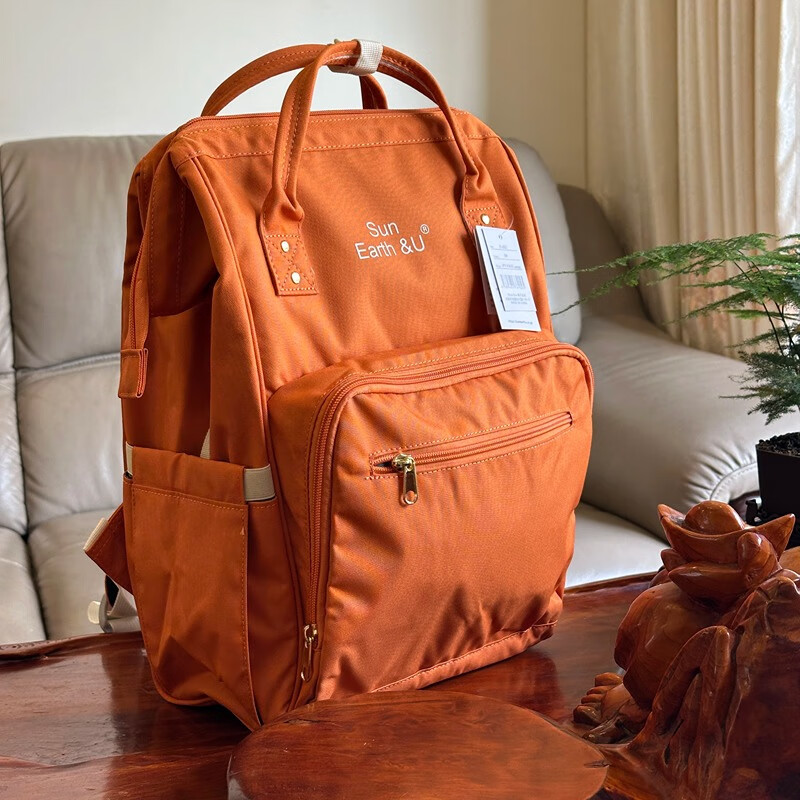 sun earth&u 日本新款妈咪包母婴包双肩包 20L 121元(需用券)