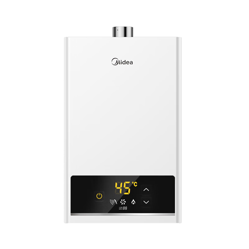 PLUS会员：美的（Midea）燃气热水器家用即热强排式恒温节能省气安全防冻健
