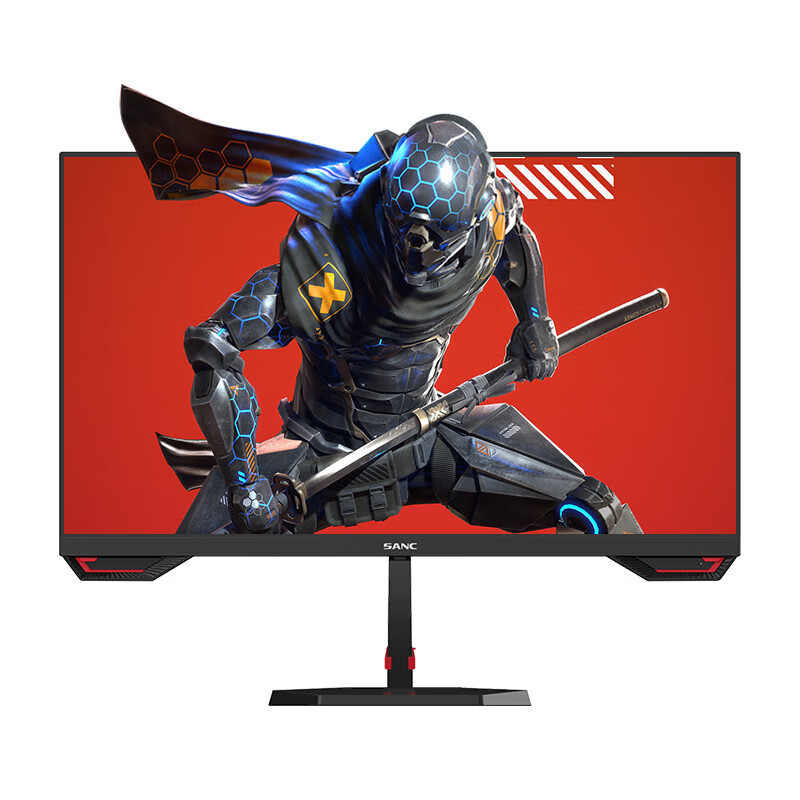 SANC 盛色 G52 23.8英寸 IPS G-sync FreeSync 显示器（2560×1440、180Hz、130%sRGB、HDR10） 