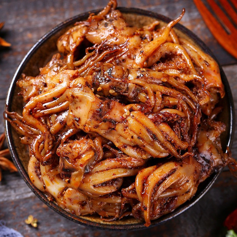 麻辣鱿鱼鱿鱼头500g186元需买3件共558元需用券