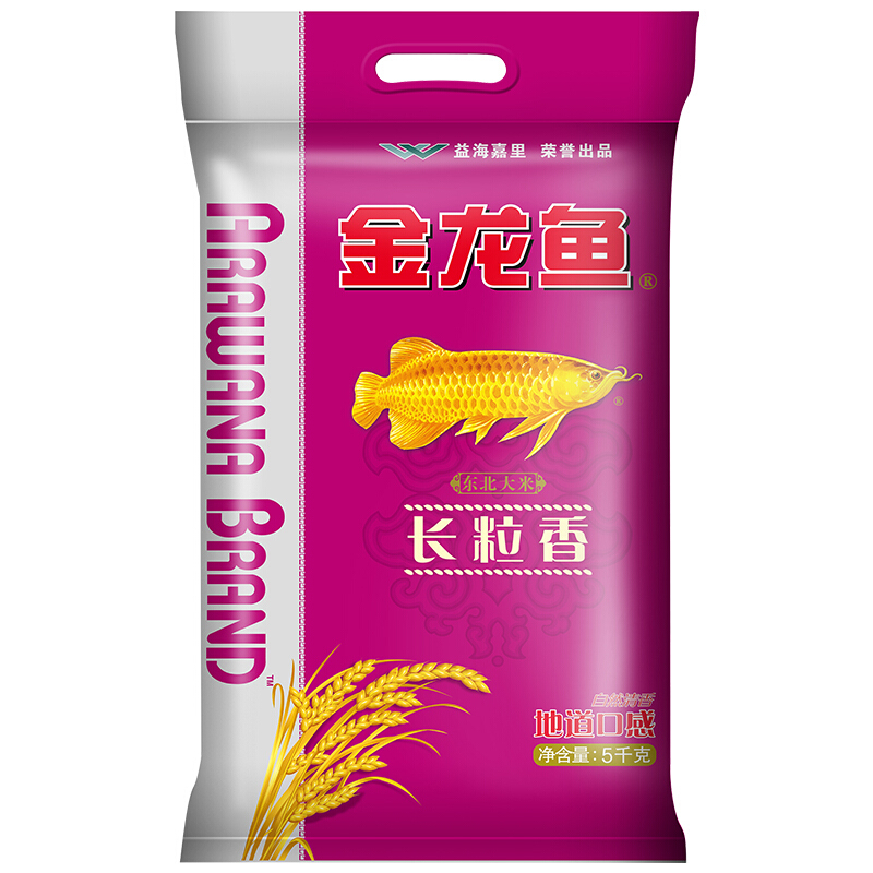 金龙鱼 长粒香 东北大米 5kg 18.79元