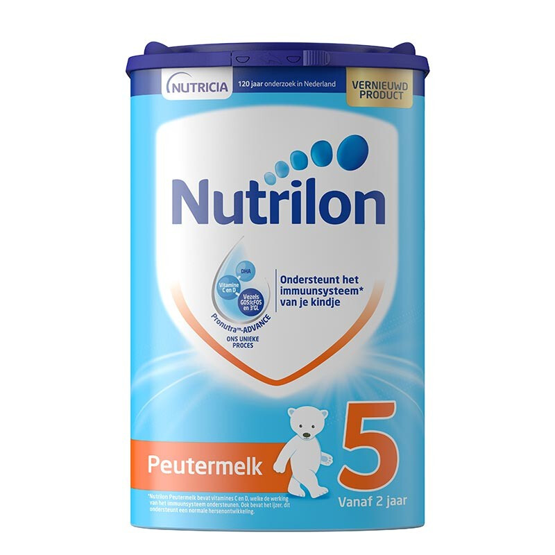 Nutrilon 诺优能 儿童奶粉 荷兰版 5段 800g 易乐罐 142.5元