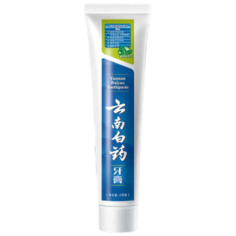 20日20点开始、PLUS会员：云南白药牙膏 牙膏 薄荷清爽型 230g 20.69元包邮